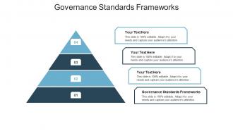 Governance standards frameworks ppt powerpoint presentation outline designs cpb