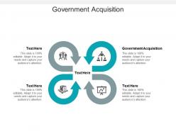 Government acquisition ppt powerpoint presentation slides smartart cpb