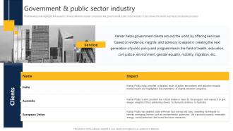 Government And Public Sector Industry Market Research Analysis Company Profile CP SS V