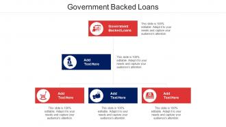 Government Backed Loans Ppt Powerpoint Presentation Icon Ideas Cpb