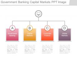 Government Banking Capital Markets Ppt Image
