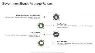 Government Bonds Average Return In Powerpoint And Google Slides Cpb