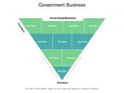 Government business ppt powerpoint presentation styles design ideas cpb