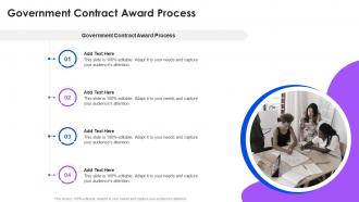 Government Contract Award Process In Powerpoint And Google Slides Cpb