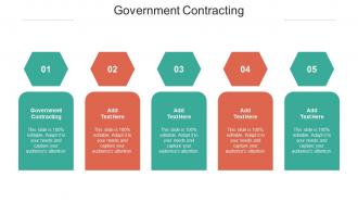 Government Contracting Ppt Powerpoint Presentation Background Image Cpb