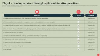Government Digital Services Play 4 Develop Services Through Agile And Iterative Practices