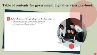 Government Digital Services Playbook Powerpoint Presentation Slides Informative Analytical