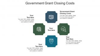Government grant closing costs ppt powerpoint presentation model example introduction cpb