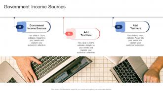 Government Income Sources In Powerpoint And Google Slides Cpb