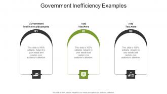 Government Inefficiency Examples In Powerpoint And Google Slides Cpb