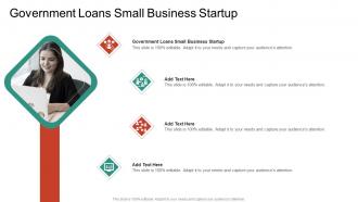 Government Loans Small Business Startup In Powerpoint And Google Slides Cpb