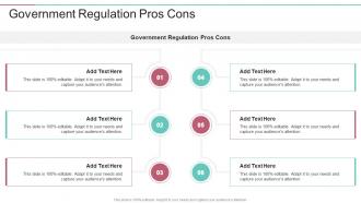 Government Regulation Pros Cons In Powerpoint And Google Slides Cpb