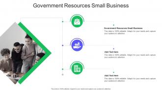 Government Resources Small Business In Powerpoint And Google Slides Cpb