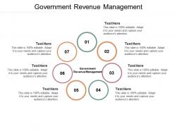 Government revenue management ppt powerpoint presentation inspiration mockup cpb
