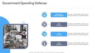 Government Spending Defense In Powerpoint And Google Slides Cpb