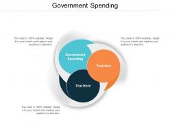 Government spending ppt powerpoint presentation file picture cpb