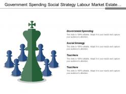 Government spending social strategy labour market estate planning