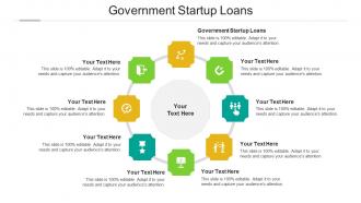 Government startup loans ppt powerpoint presentation model format cpb