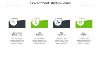 Government Startup Loans Ppt Powerpoint Presentation Outline Example Cpb