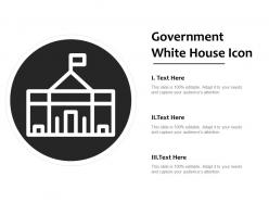 Government white house icon