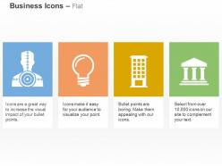 Gps home office bank idea ppt icons graphics