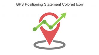GPS Positioning Statement Colored Icon In Powerpoint Pptx Png And Editable Eps Format