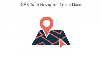 Gps Track Navigation Colored Icon In Powerpoint Pptx Png And Editable Eps Format