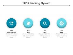 Gps tracking system ppt powerpoint presentation pictures gridlines cpb