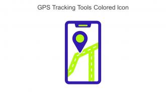 GPS Tracking Tools Colored Icon In Powerpoint Pptx Png And Editable Eps Format