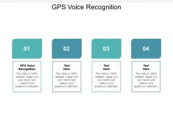 Gps voice recognition ppt powerpoint presentation infographics format cpb