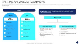 GPT 3 Apps Ecommerce Beginners Guide To OpenAI GPT 3 Language Model ChatGPT SS V