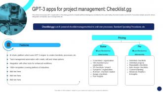 GPT 3 Apps Project Management Beginners Guide OpenAI GPT 3 Language Model ChatGPT SS V