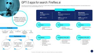 GPT 3 Apps Search Fireflies Beginners Guide To OpenAI GPT 3 Language Model ChatGPT SS V
