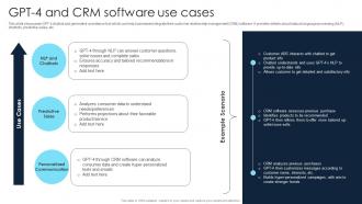 Gpt 4 And Crm Software Use Cases Gpt 4 Everything You Need To Know ChatGPT SS V