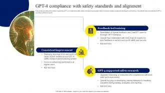 GPT 4 Compliance With Safety Standards ChatGPT OpenAI Conversation AI Chatbot ChatGPT CD V