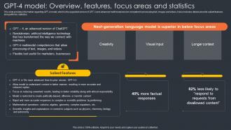 Gpt 4 Model Overview Features Focus Areas And Statistics Generative Ai Artificial Intelligence AI SS