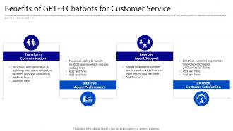 GPT Chatbot AI Technology Benefits of GPT 3 Chatbots for Customer Service ChatGPT SS
