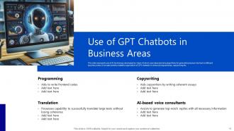 GPT Chatbot AI Technology Powerpoint Ppt Template Bundles ChatGPT MM Content Ready Professional