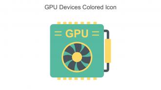Gpu Devices Colored Icon In Powerpoint Pptx Png And Editable Eps Format