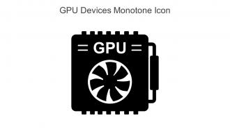 Gpu Devices Monotone Icon In Powerpoint Pptx Png And Editable Eps Format