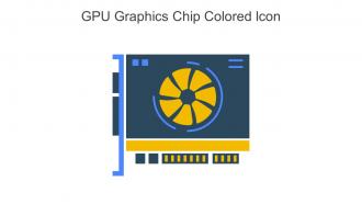 Gpu Graphics Chip Colored Icon In Powerpoint Pptx Png And Editable Eps Format