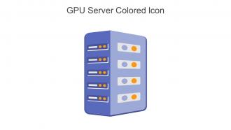 GPU Server Colored Icon In Powerpoint Pptx Png And Editable Eps Format