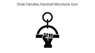 Grab Handles Handrail Monotone Icon In Powerpoint Pptx Png And Editable Eps Format