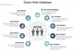 Grace note database ppt powerpoint presentation gallery example cpb