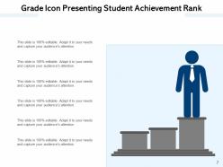 Grade Performance Achievement Certificate Qualifying Success
