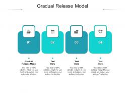 Gradual release model ppt powerpoint presentation model maker cpb