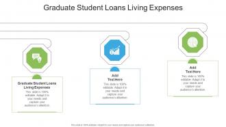 Graduate Student Loans Living Expenses In Powerpoint And Google Slides Cpb