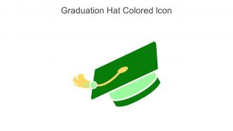 Graduation Hat Colored Icon In Powerpoint Pptx Png And Editable Eps Format
