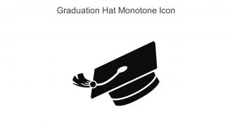 Graduation Hat Monotone Icon In Powerpoint Pptx Png And Editable Eps Format