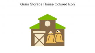 Grain Storage House Colored Icon In Powerpoint Pptx Png And Editable Eps Format